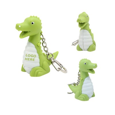 Adorable Dino LED & Sound Keychain