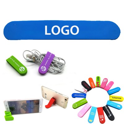 Multi Silicone Magnetic Phone Holder Clip Cord Organizer