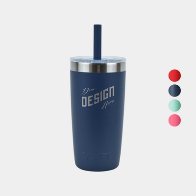 YETI® Rambler® Stainless Steel Insulated Kids 10 oz Straw Tumbler