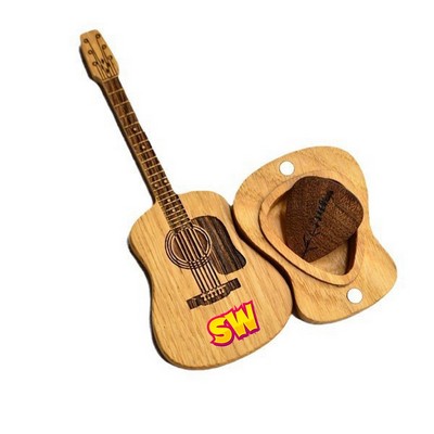 Wooden Pick Box
