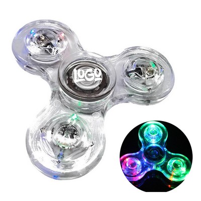 Clear LED Fidget Spinner