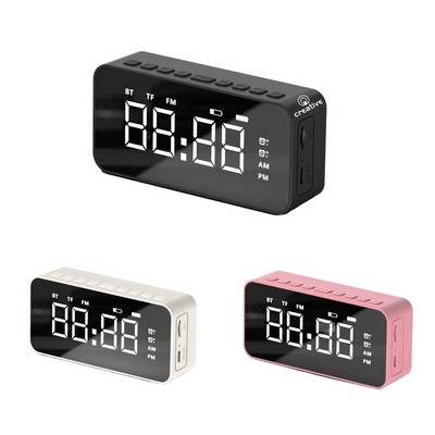 Led Clock w/Bluetooth Speaker