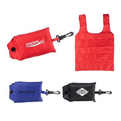 Foldable Tote Keychain