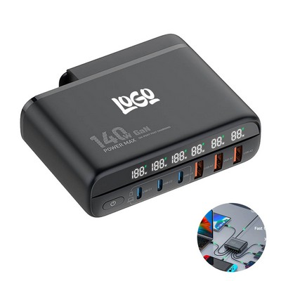 140W Gallium Nitride Multi-Port Super Fast Charger