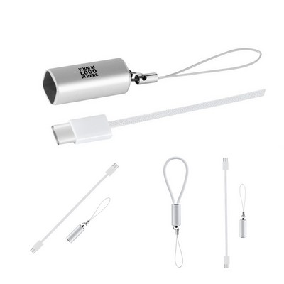 C TO C Lanyard-shaped fast Charger Cable