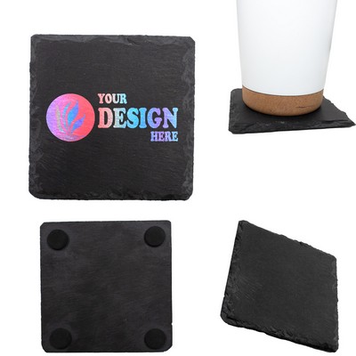 Black Stone Dinner Plate