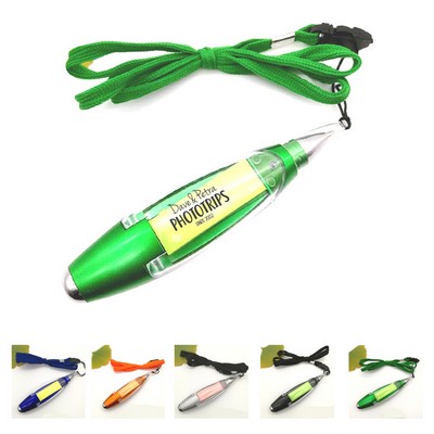 Multi-functional Ballpoint Pen with Lanyard