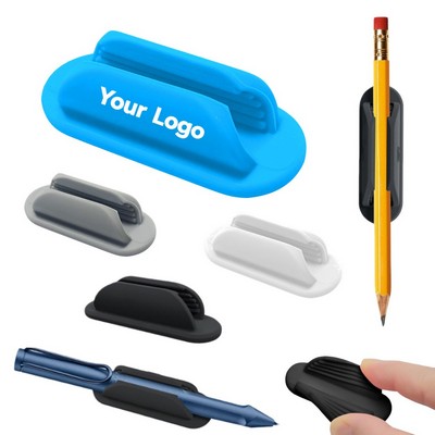 Self-Adhesive Silicone Pen Holder