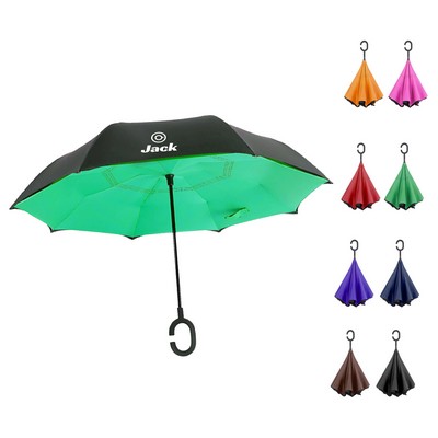 49" Arc Manual Inverted Umbrella