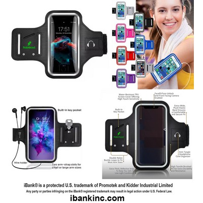 iBank ® Running Sport Armband for Smartphone with Key Pouch