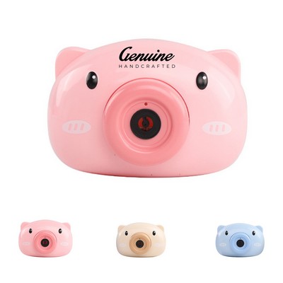 Piggy Bubble Machine
