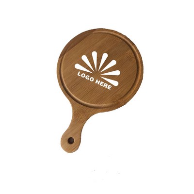 Circular Bamboo Round Cutting Board