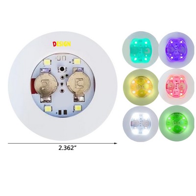 Led Colorful Light Up Coasters