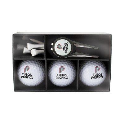 CapMate Combo Box: Ball, Divot Tool & Tees Kit
