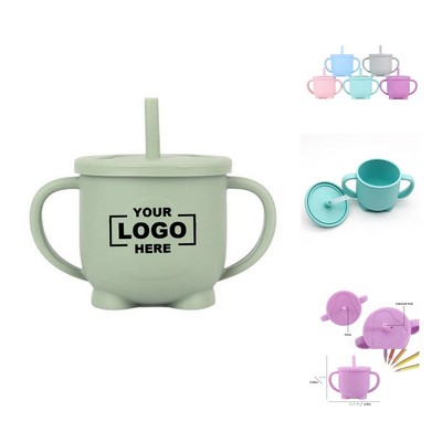 7oz Baby Silicone Feeding Cup