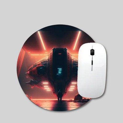 Custom Round Mouse Pads - 7"