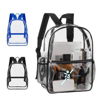 Multi-Function PVC Transparent Backpack