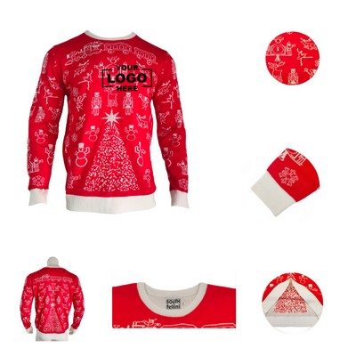 Unisex Ugly Christmas Sweater Pullover