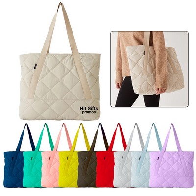 Puffer Tote Bag