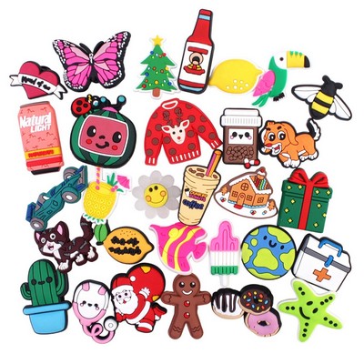 Random PVC Different Shoe Charms for Shoe Decoration
