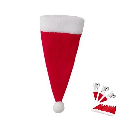 Christmas Hat Knife And Fork Cover