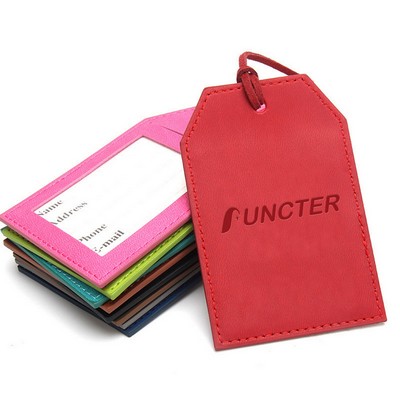 PU Leather Luggage Tag Bag Tag for Suitcase