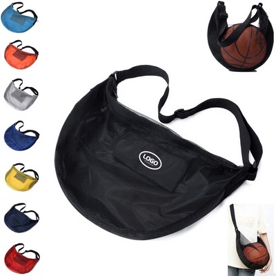 Mesh Sports Ball Sling Bag