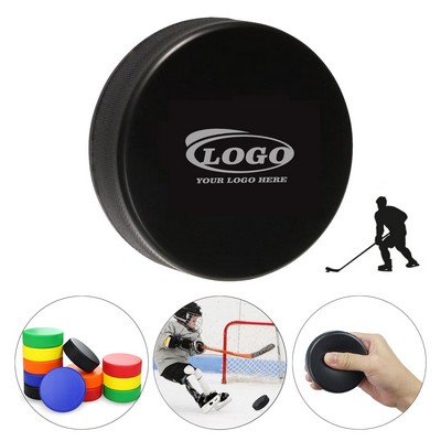 Hockey Puck Stress Reliever Ball PU Practice Puck For Training