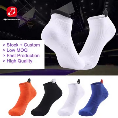 High Quality Custom Design Cotton Ankle No Show Short Socks