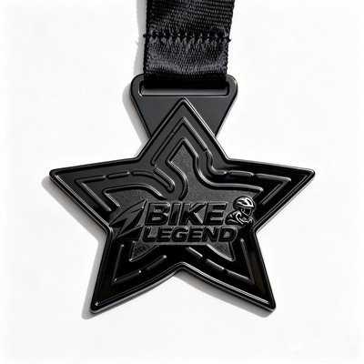2" Die-Struck Medal in Custom Shape