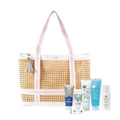 Lily Pulitzer Beach Hat Tote Kit