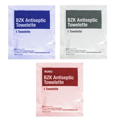 Personal First Aid Kit in Waterproof Resealable Container - 6" x 5.25"