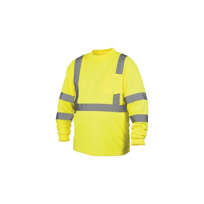 Pyramex RLTS31 Series Type R - Class 3 Hi-Vis Long Sleeve T-Shirt