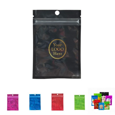 Resealable Food Packaging Bags with Clear Window