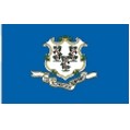 5'x8' Connecticut State Nylon Outdoor Flag - Style C