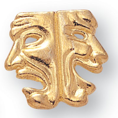 Drama Chenille Pin