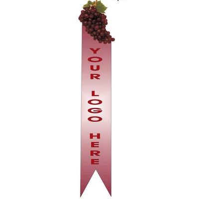 Purple Grapes Bookmark w/ Black Back