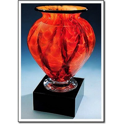 Diamond Blaze Cauldron Vase w/o Marble Base (4.5"x6")
