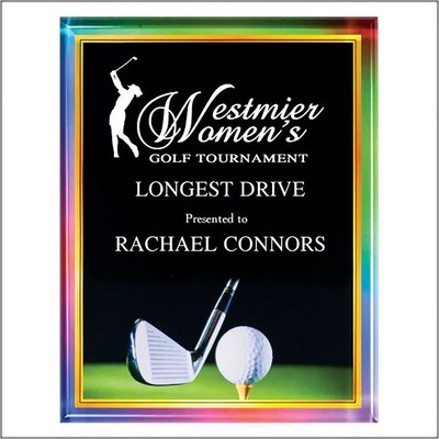 Acrylic Golf Plaque, Small (7"x9")