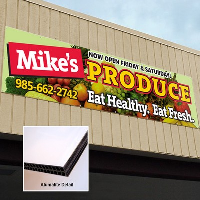 6MM Alumalite Sign - 24"x36"
