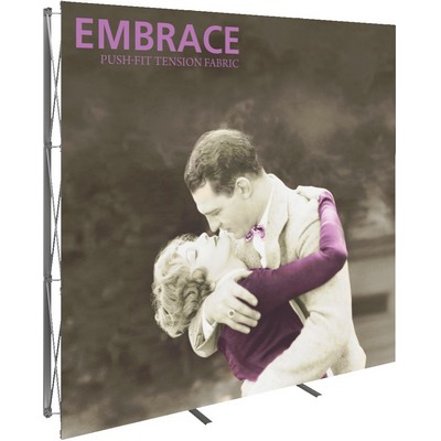 Embrace 8' Full Height Display With Front Graphic