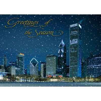 Chicago Winter Night