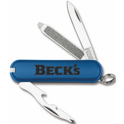 Swiss Army® Navy Blue Rally Knife