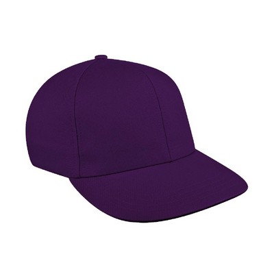 Solid Color Twill Snapback Prostyle Hat
