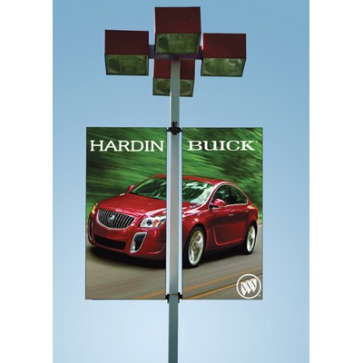 Custom Double Pole Banner Kit (Double Sided)