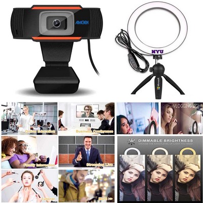 iBank ® Webcam with Microphone for Desktop or Laptop Computers