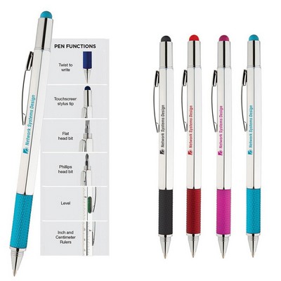 7" 1 Tool Pen - Chrome