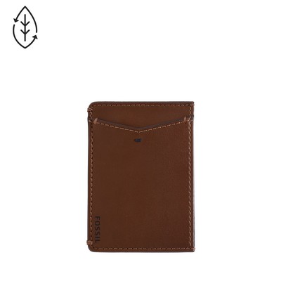 Fossil Joshua Cactus Leather Card Case