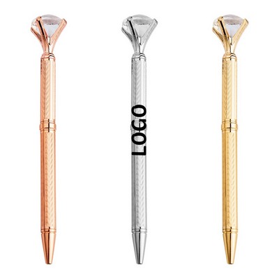 Big Diamond With Engraving Pattern Pen