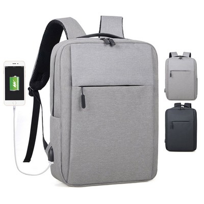 Laptop Backpack with USB Port